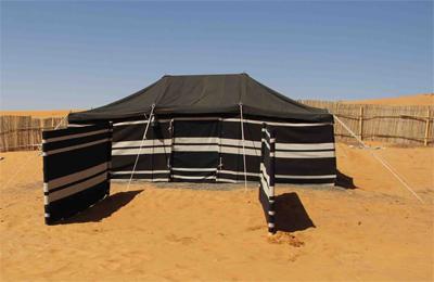 Voyage sur-mesure, Campement bédouin
